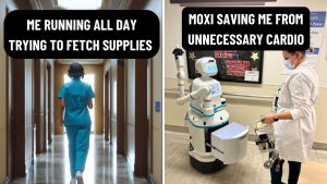 Moxi Says No to Useless Errands for Nurses